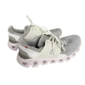ON Cloudswift Women's Sneakers in White/Gray, Size 8.5 thumbnail 4