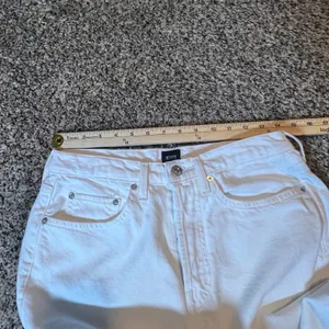 Edwin Womens White High Rise Straight‎ Leg Button Fly Denim Jeans Size 26 thumbnail 6