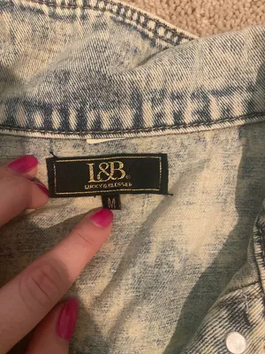 Sequin Denim Jacket Multiple Size M thumbnail 3