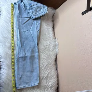Rolla's High-Rise Straight Jeans Light Wash in Size 27 thumbnail 8