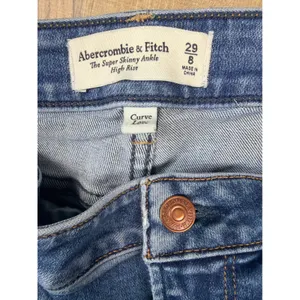 Abercrombie & Fitch‎ Curve Love Super Skinny Ankle High Rise Jeans Blue 29/8R thumbnail 2