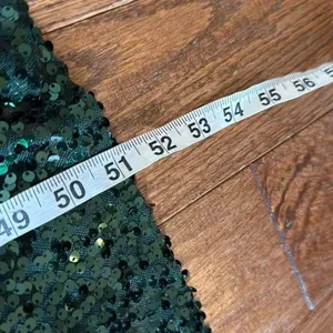 Taylor NWT green sequin cowl neck midi dress 6 thumbnail 11