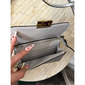 A New Day Women's Flap-Close Wallet |Purse with Cross-body Strap Silver New thumbnail 7