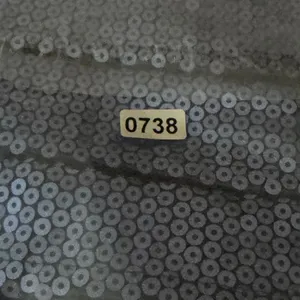 Y2K VTG Forever 21 Blue Sequin Halter Mini Dress Bodycon Cocktail Party Clubwear thumbnail 8