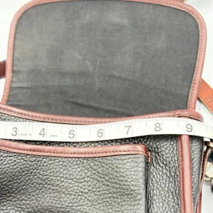 Brighton‎ Crossbody Bag Womens Green Brown Leather Croc Embossed Flap Boho thumbnail 11