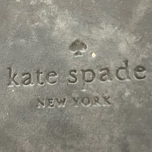Kate Spade Black Carmen Leather Driving Loafers with Silver Spade Hardware 7B thumbnail 11
