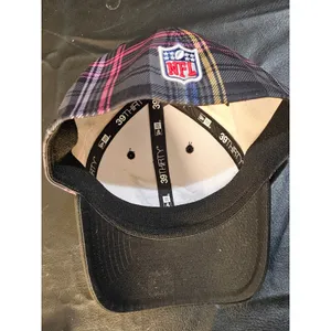 New Era 39 Thirty Philadelphia Eagles Crucial Catch Intercept Cancer Hat S/M‎ thumbnail 3