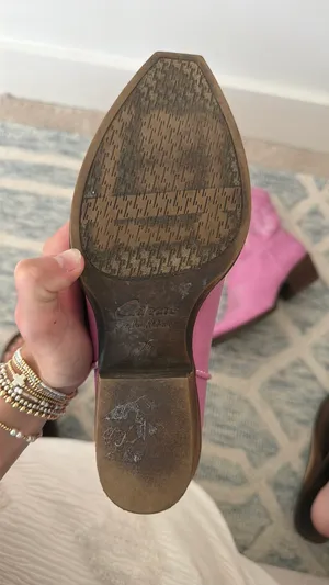 Sam Edelman Pink Cowboy Boots thumbnail 4