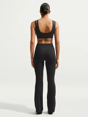 NIKE X SKIMS (G15) Matte Double Strap Scoopbra | Color OBSIDIAN | Size Large thumbnail 5