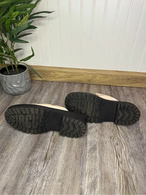 Circus NY by Sam Edelman Womens Light Pink with Gold Evangeline Heeled Mule 8 thumbnail 7
