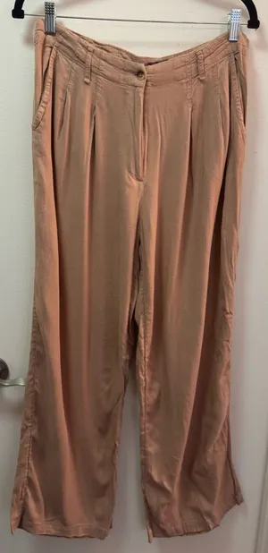 Urban Outfitters Linen Trousers | Women’s Lightweight Casual Summer Pants thumbnail 1