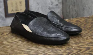 Arezzo Women's Leather Emma Loafers Black 9.5B thumbnail 1
