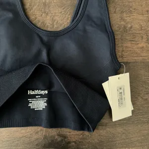 Halfdays NEW Paradis Sports Bra Top Navy thumbnail 6