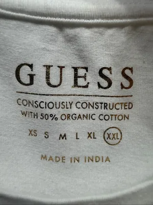 Guess embellished T-shirt white Sz XXL (16) NWT thumbnail 3