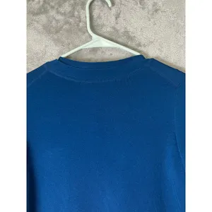 Paule Ka Paris Blue Open Front Cardigan & Shirt Contrast Trim Small‎ Work Office thumbnail 4