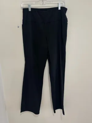 Jockey High-Rise Side Pockets Moisture Wicking Active Yoga Pants Large thumbnail 3