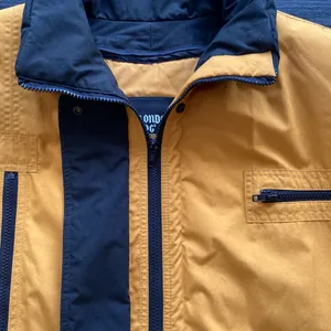London Fog Mustard Yellow Zipper Lined Jacket Size L (NO HOODIE AVAILABLE)‎ thumbnail 8