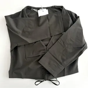Gymshark L Ruched 3/4 Sleeve Crop Top thumbnail 3