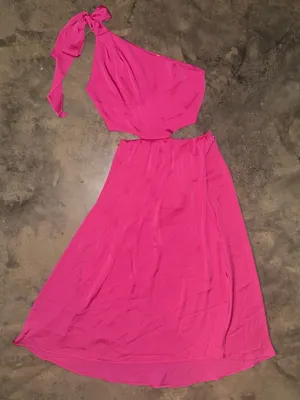 Tyche Vibrant Hot Pink Dress Piece thumbnail 3