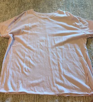 free people pink oversized t shirt  thumbnail 1