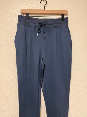 TRAVIS MATHEW Gray/Blue Drawstring Jogger Pants thumbnail 8