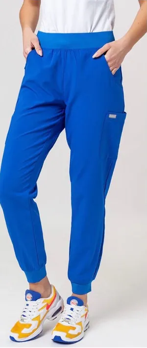 Womens Maevn Momentum Royal Blue Stretch Pull-on Yoga Waist Joggers 5092 Size XL thumbnail 1