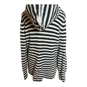 Gap Wool Acrylic Blend Striped Hoodie, Size S thumbnail 7