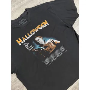 Halloween‎ Michael Myers Shirt 2XL The Night He Came Home Graphic Black Horror thumbnail 11