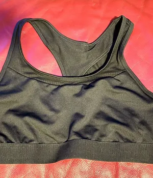 Black Sports Bralette - Women Intimates & Sleepwear thumbnail 1