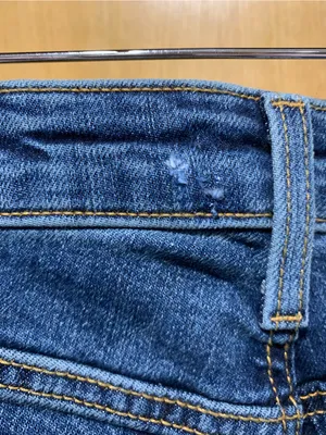 Levi's Superlow Boot Jeans in Classic Blue Denim - Size 27 thumbnail 3