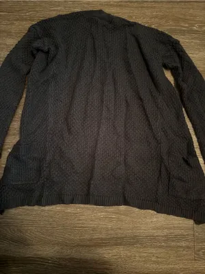 Women’s Open-Front Knit Cardigan Sweater S thumbnail 2