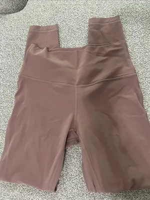 Lululemon High-Waist Women's Leggings in pink (dusty rose) thumbnail 2