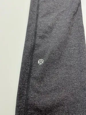 Lululemon Speed Up Tight Legging Heathered Black Grey Gray W5CA2T‎ Womens 6 thumbnail 3
