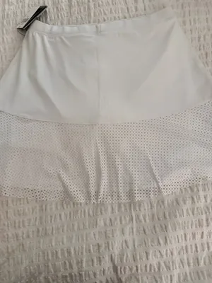 Ralph Lauren White Eyelet-Hem Athletic Mini Skort thumbnail 4