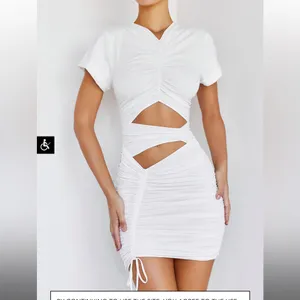Mistress rocks exhale dress in white thumbnail 8