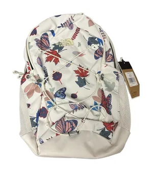 The North Face Women's Jester Backpack Gardenia White Butterfly Print New thumbnail 1