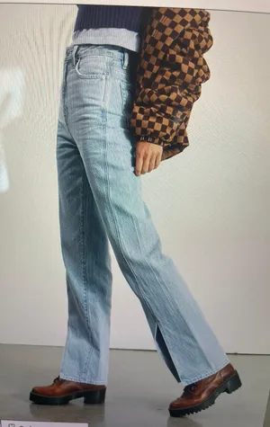 PacSun Eco Light Blue Twisted Sean Boyfriend Jeans thumbnail 3