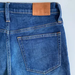 J.Crew Billie Demi Boot Crop Jeans‎ 27 Blue High Rise Raw Hem Medium Wash Denim thumbnail 8