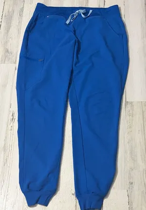 Figs Women's Blue Jogger Scrub Pants Size Large Tall thumbnail 1