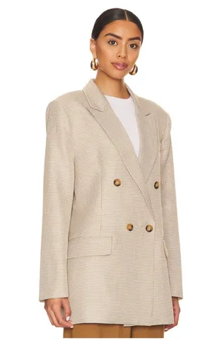 NWT Revolve Isabella Blazer In Khaki thumbnail 4