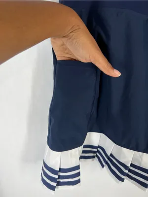 Addison Bay Birdie Golf Skort Navy White Pleated Size XL thumbnail 3