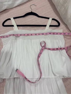 Ramy Brook cream tiered camisole size medium thumbnail 5