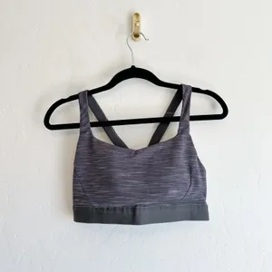 Patagonia | Switchback Cross-Back Sports‎ Bra in Spacedye Forage Grey thumbnail 2