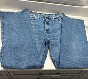 Zara semi-flare jeans thumbnail 1