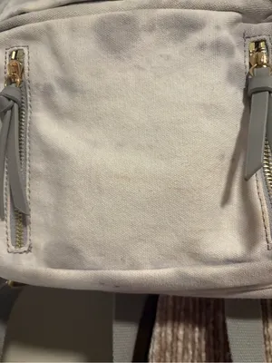 Women’s Light Gray Mini Backpack thumbnail 2