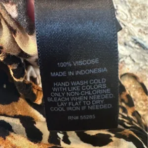Express Size Large Leopard Tank Elastic band adjustable straps thumbnail 11