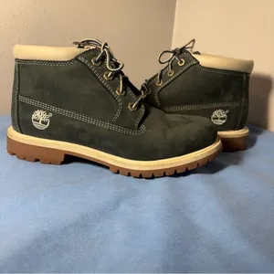 Timberland Women's Nellie Waterproof Chukka Boot in blue nubuck leather NWOT thumbnail 11