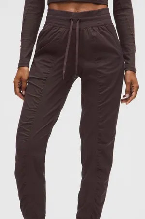 Lululemon dance studio joggers brown size 0  thumbnail 1