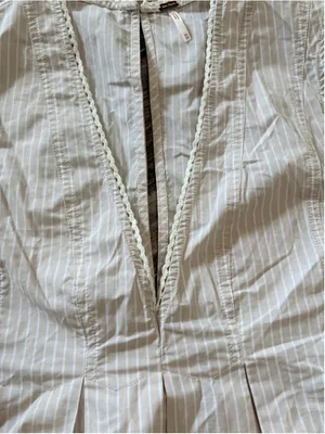 Free People Good Feels Stripe Sleeveless Top In Ivory Combo Women's Size XS NWT thumbnail 4