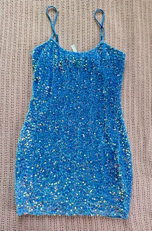 Lucy in the Sky Mini Dress Sequin thumbnail 2
